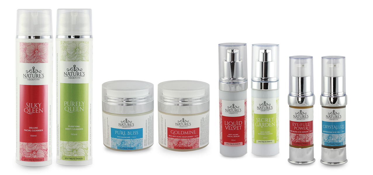 Natures Identity Products Nature's Identity Skincare Product Range