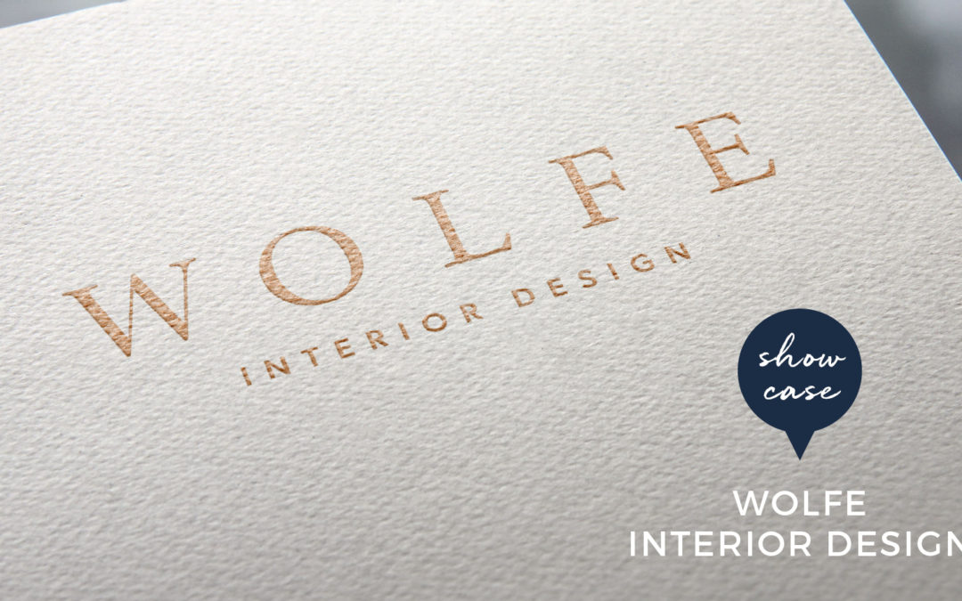 Wolfe Interior Design branding project