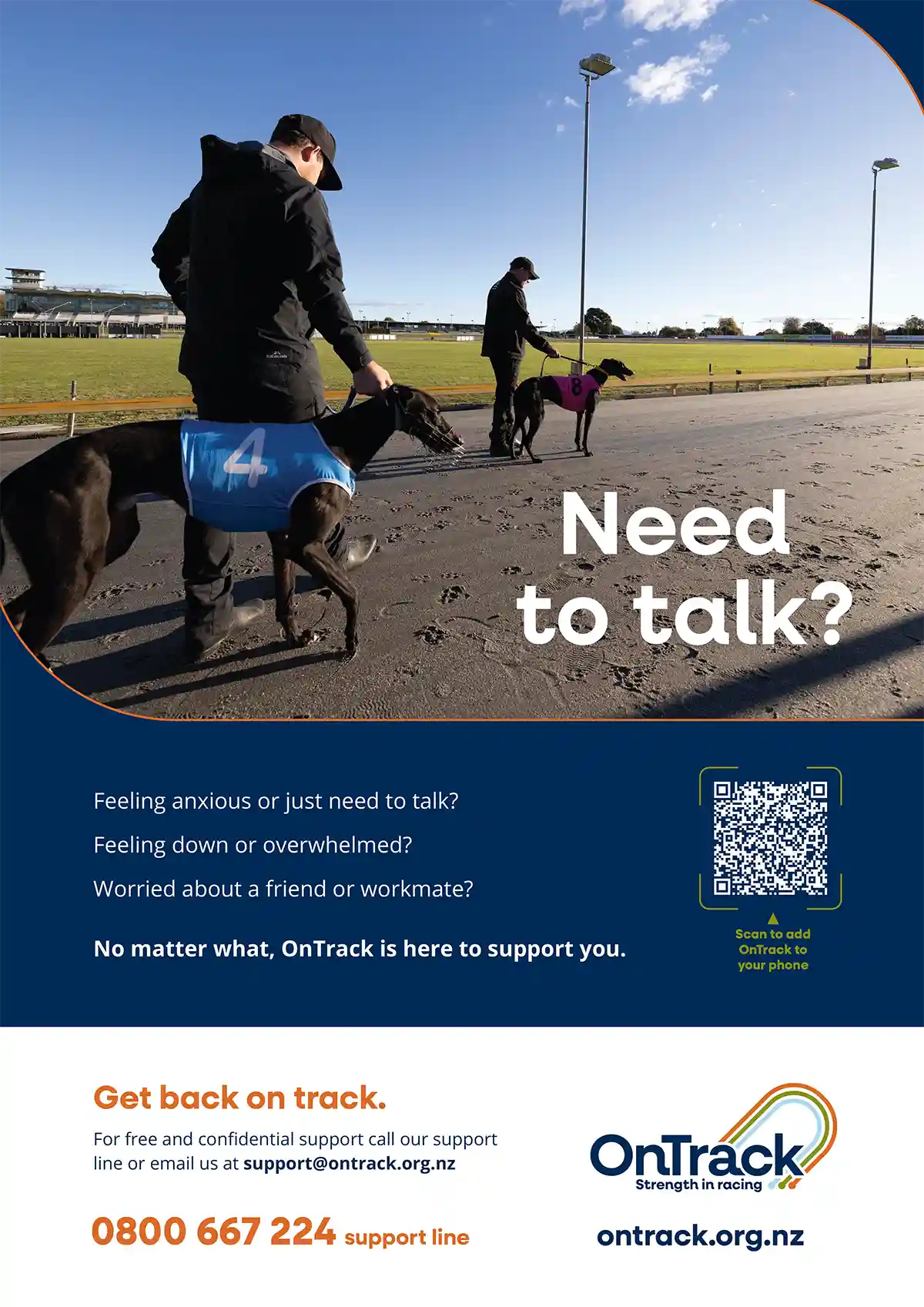 OnTrack Need to talk Poster GH